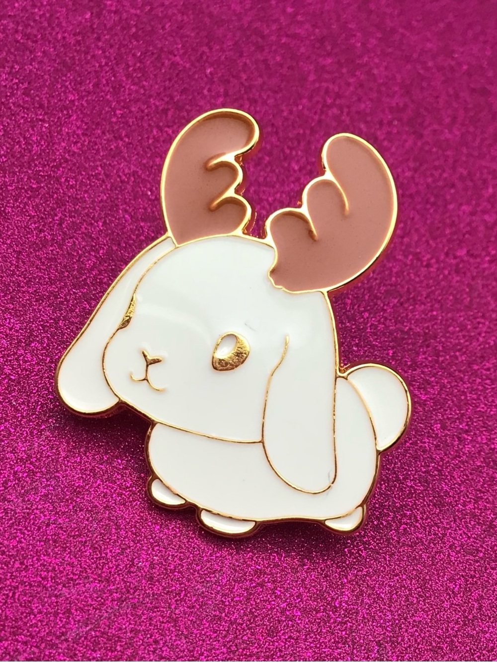 Jackalope Enamel Pin